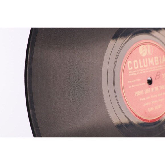 Gene Autry If You Only Believed In Me / Purple Sage 1946 10" 78 rpm Record 37036 - Picture 16 of 16